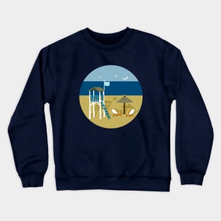 Beach Crewneck Sweatshirt